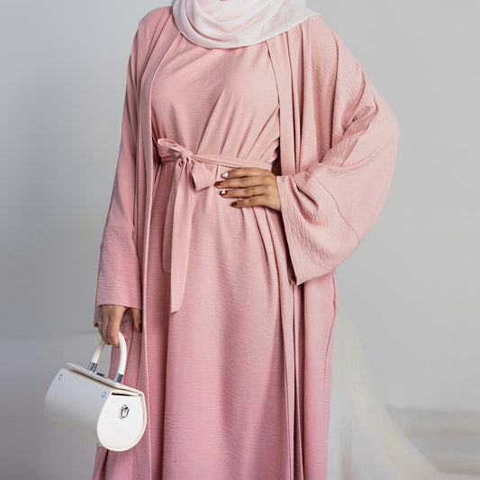 DESFASH | Turkey Dubai Solid Color Two-piece Suit