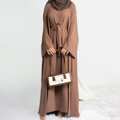 DESFASH | Turkey Dubai Solid Color Two-piece Suit