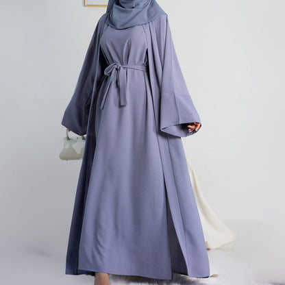 DESFASH | Turkey Dubai Solid Color Two-piece Suit