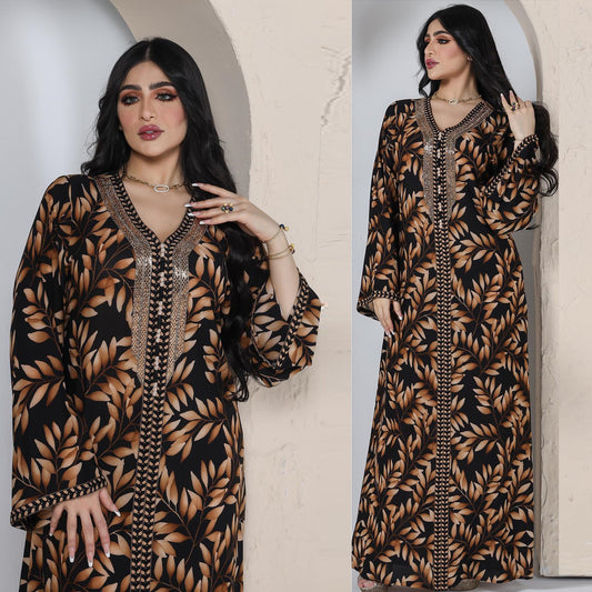 DESFASH | Middle East Muslim Women's Wear Arab Robe Dress